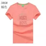 boss t-shirt collar b386 orange